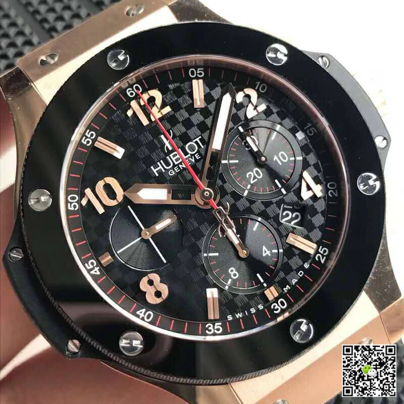 Hublot Big Bang 341.PB.131.RX V6 Factory 1:1 Best Edition Replica Watch Black Bezel